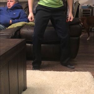 Under Armor black pants for boys